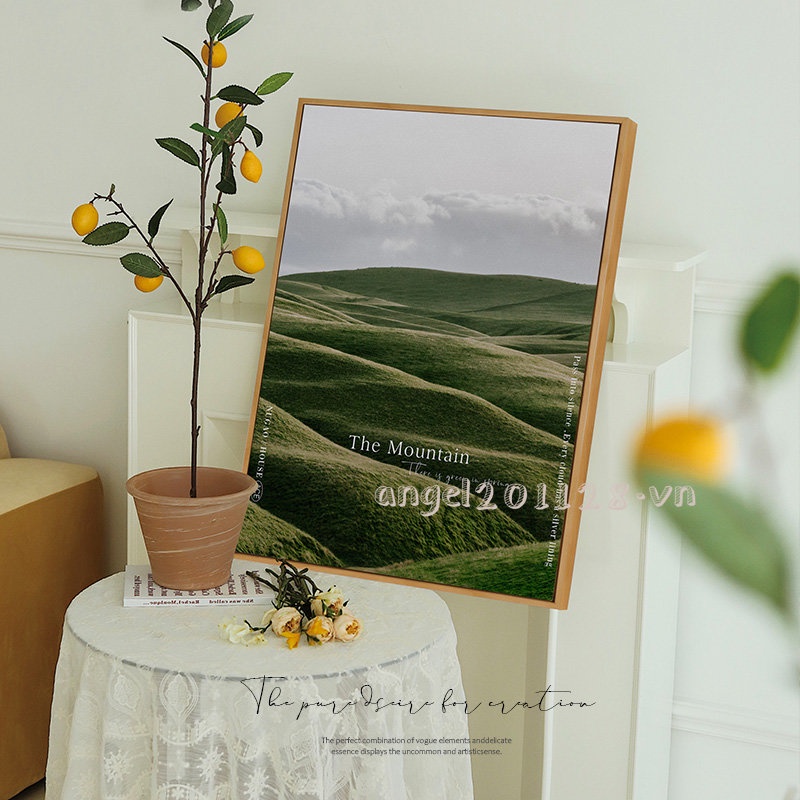 Tranh Treo Tường Hình Đám Mây Trắng Phong Cách Bắc Âu Trang Trí Nội Thất