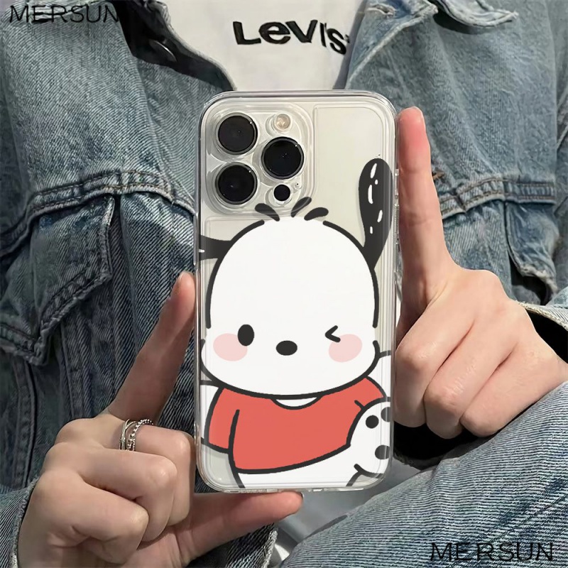 ✅Ốp Điện Thoại Mềm Chống Sốc Họa Tiết Cún Pacha 6In Cho Iphone 12 11 Max 1314 Pro 78