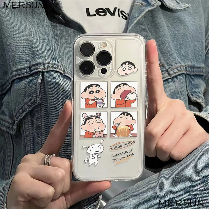 ✅Ốp Lưng Bé Shin Ngộ Nghĩnh Nhiều Mẫu Mã Cho Điện Thoại Iphone 11Max6In 78plus 13 14proiPhone12 6K0T