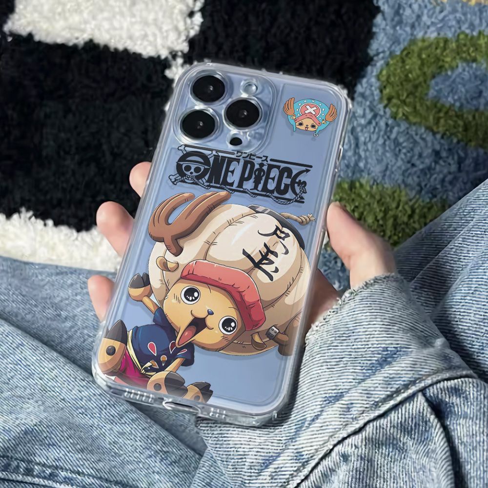 ✅Ốp Điện Thoại Dẻo Họa Tiết Hoạt Hình Chopper Dễ Thương Chống Sốc Cho iPhone12 14proplus 11 13 6Inch max78