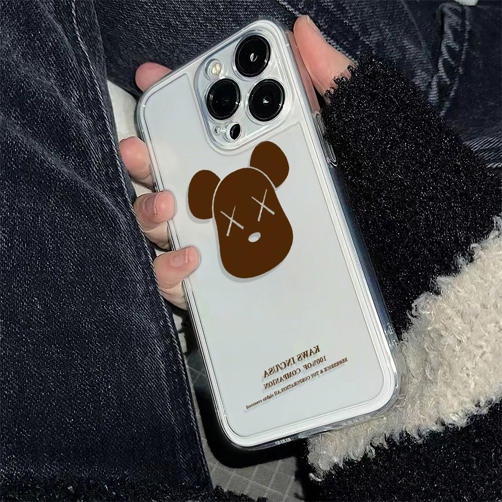 ✅Ốp Điện Thoại Dẻo Họa Tiết Gấu Violent Dễ Thương Chống Sốc Cho Iphone1214Pro 78 plus JSNR 1311