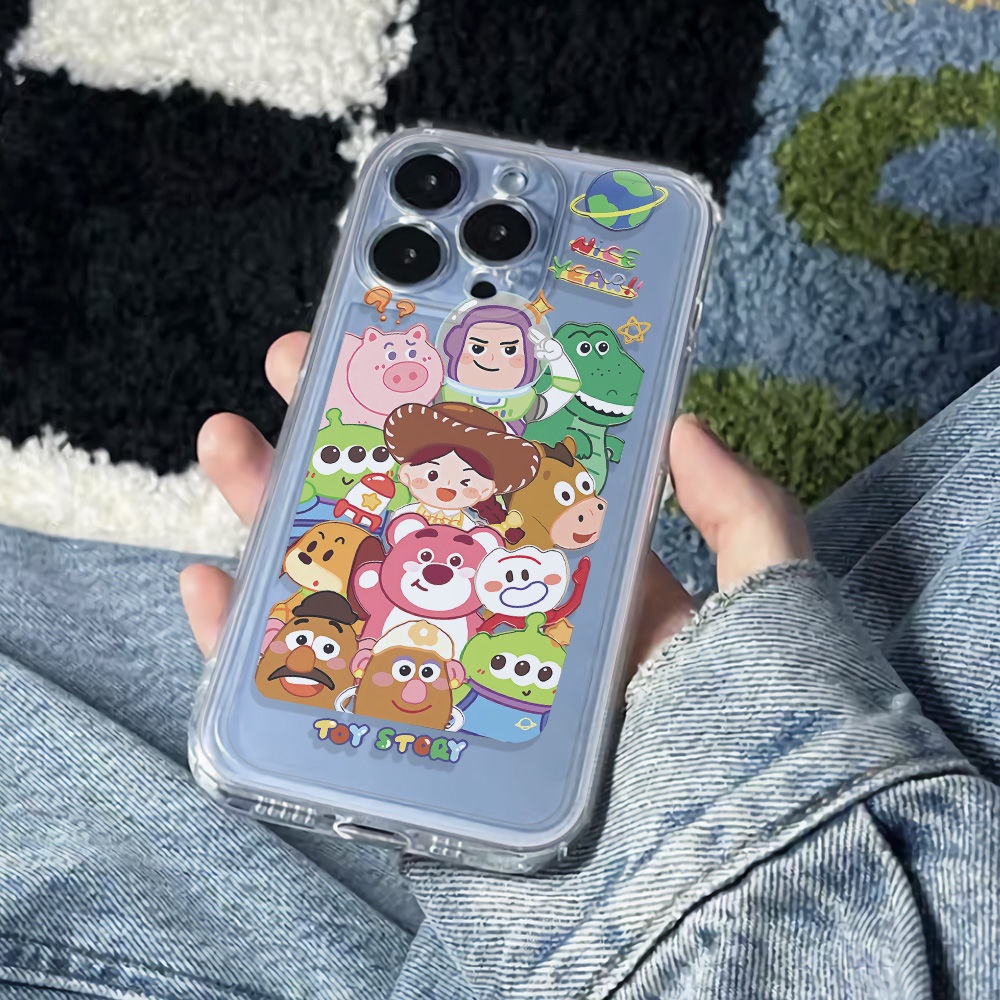 ✅Ốp Điện Thoại Dẻo Họa Tiết Hoạt Hình Toy Story Dễ Thương Chống Sốc Cho Iphone14Proiphone12Plus1378Max 11 6In