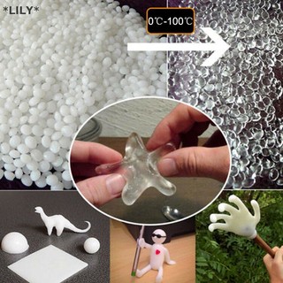 Lily polymorph nhựa nhiệt dẻo moldable DIY Thủ Công Đồ chơi morph nhựa PELLET trang trí mới uuu