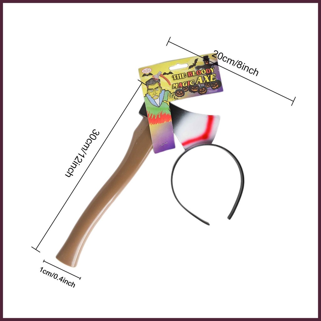 Đạo Cụ Băng Đô Hóa Trang Halloween Kinh Dị Dành Cho Người Lớn Và Trẻ Em