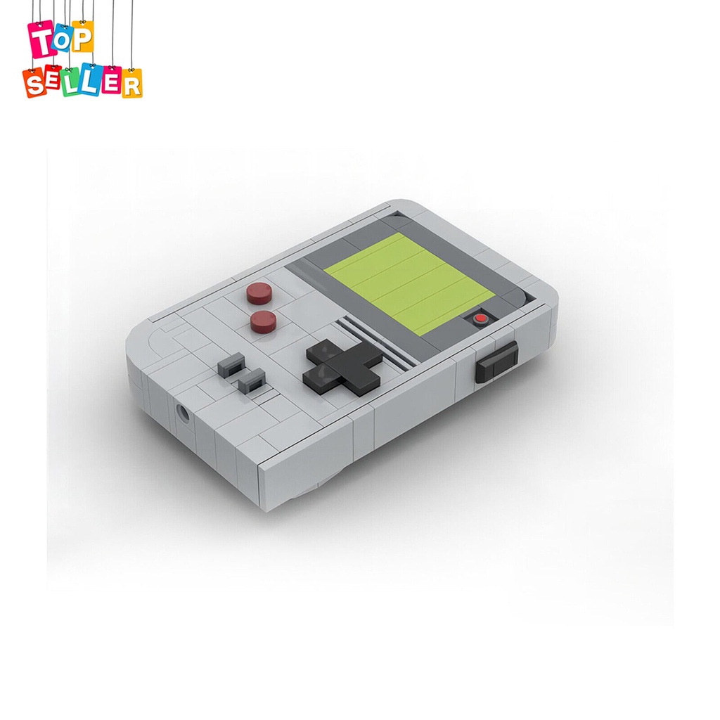 Kẹp Tóc MOC-Giày Xưa127451 Bộ Mô Hình Máy Chơi Game Boy 191 Mảnh Tương Thích Với LEGO 100% Chất Lượng Cao