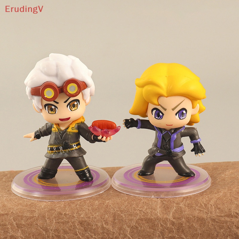 [ErudingV] Set 8 Mô Hình Búp Bê Anime Douluo Mainland Trang Trí Để Bàn / Xe Hơi / Nhà Cửa [Mới]