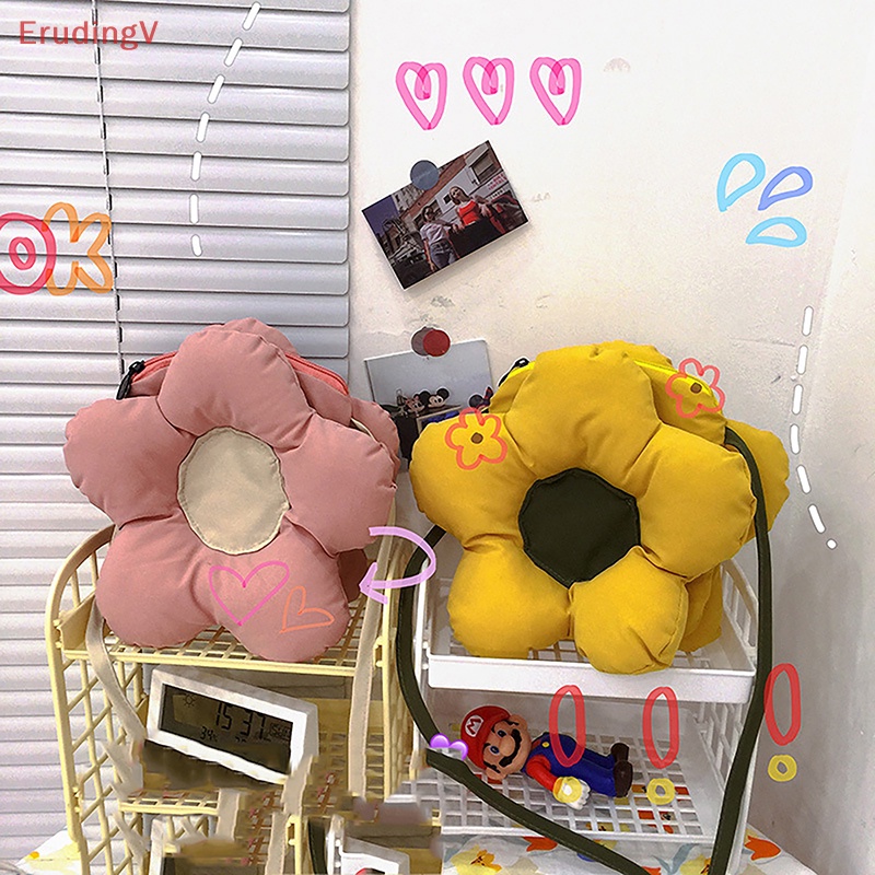 [ErudingV] Túi Đeo Vai Hình Hoa Hướng Dương Dễ Thương Thời Trang Dành Cho Bạn Gái [Mới]