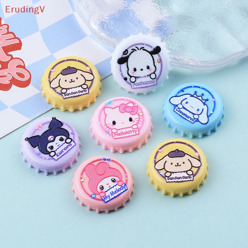 Bộ 10 Phụ Kiện Cài Tóc / Kẹp Tóc / Điện Thoại Hình Mèo Hoạt Hình / Chai Kem DIY