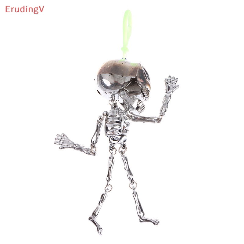 Mô Hình Đầu Lâu Joker Dây Kéo Độc Đáo Trang Trí Tiệc Halloween