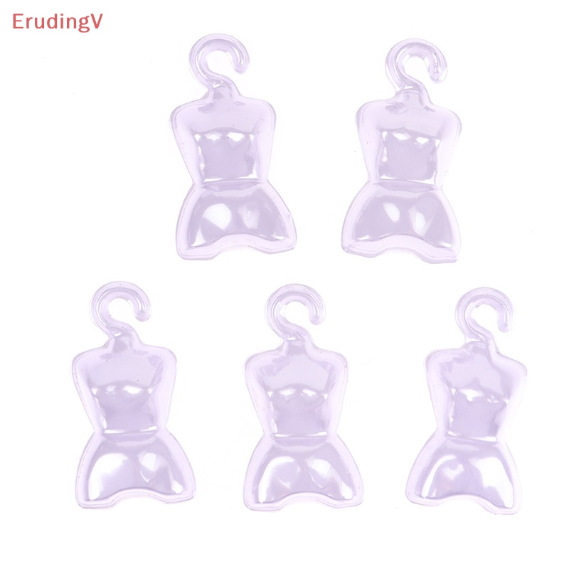 Set 200 Móc Nhựa Treo Quần Áo Búp Bê Kích Thước 11cm