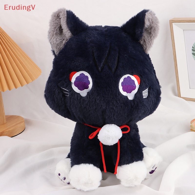 [ErudingV] Đồ Chơi Gậy Đánh Bắt Lông Mèo Đen 25 / 35cm