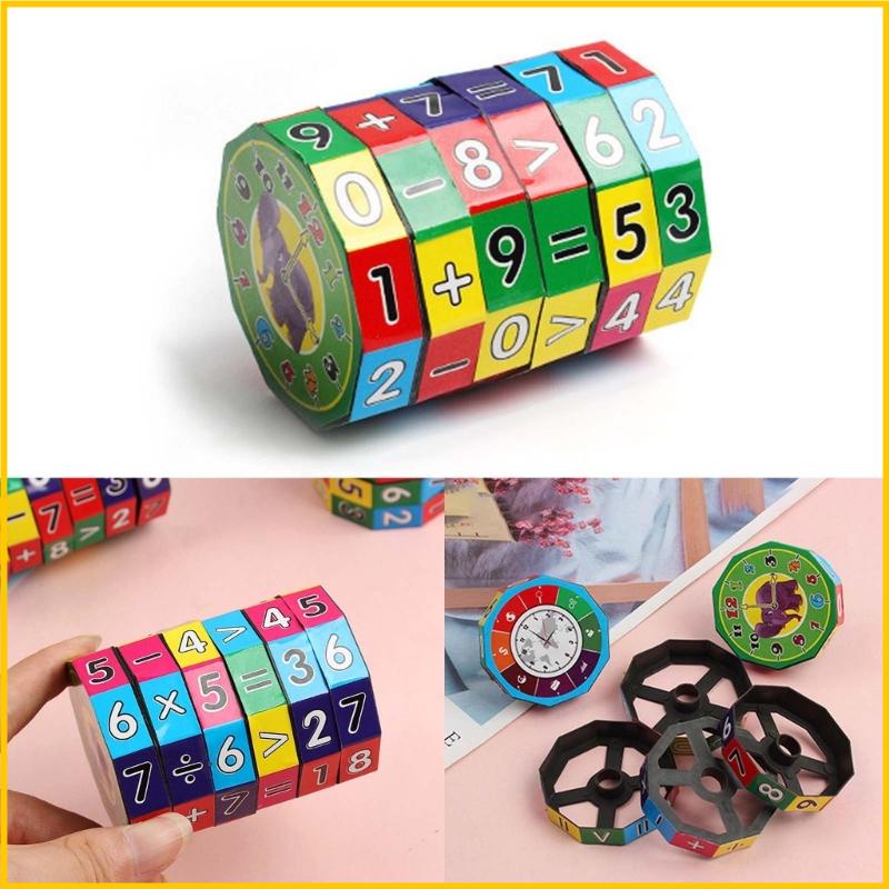 Khối Rubik 2 Trong 1 Giúp Bé Học Toán