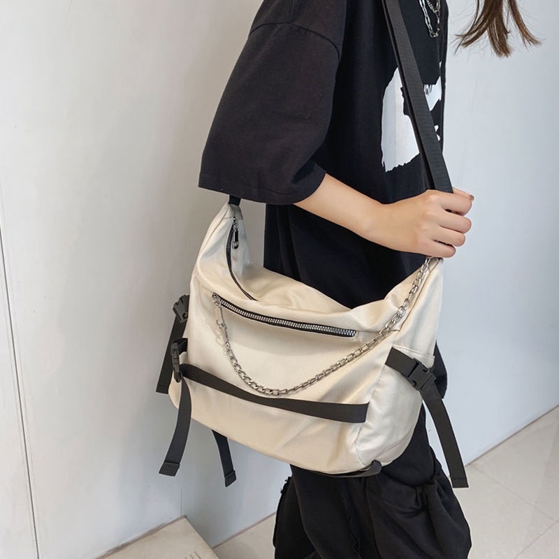 Túi Đeo Chéo Đa Năng Sức Chứa Lớn Thời Trang Phong Cách Harajuku ulzzang Hàn Quốc Cho Nam Và Nữ