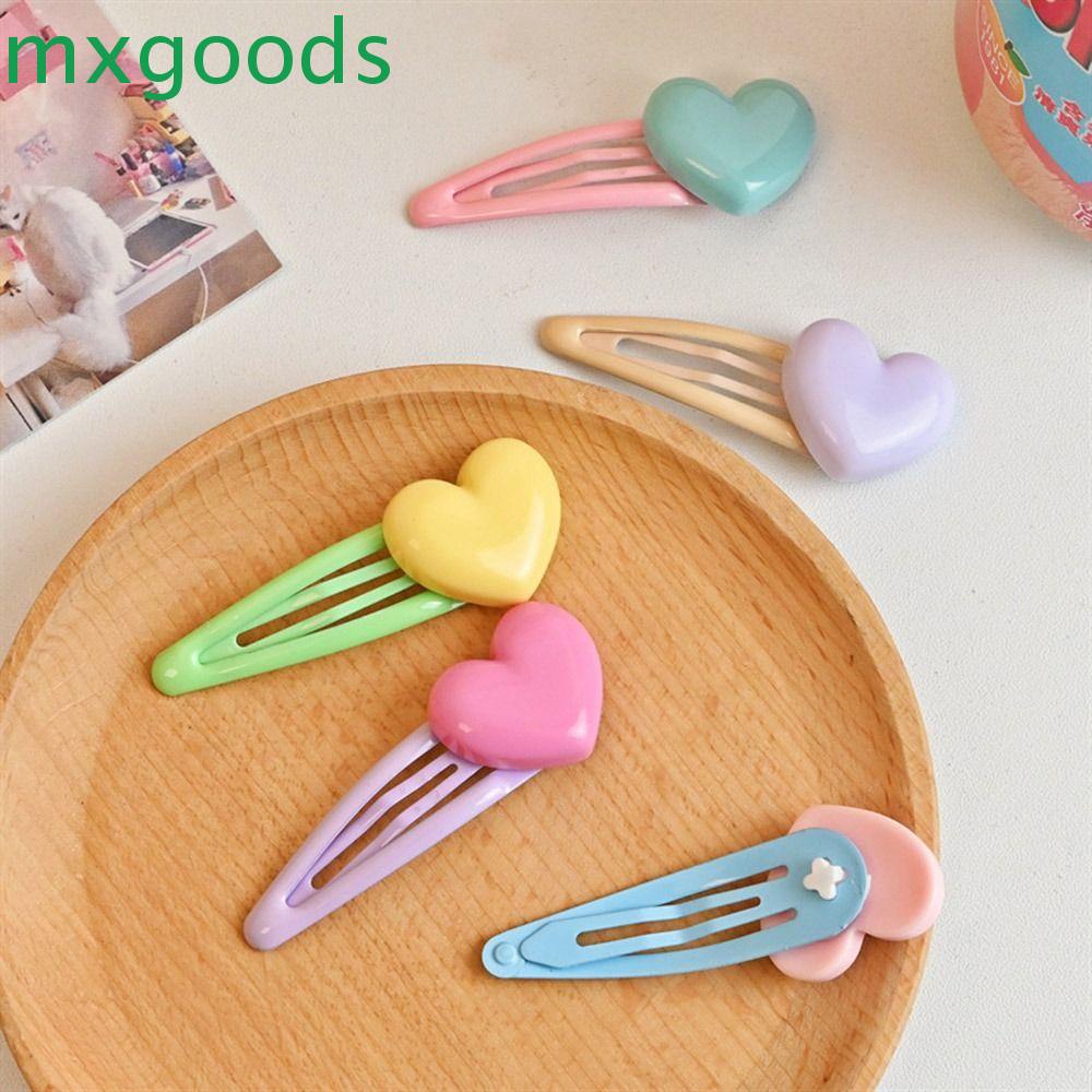 Kẹp Tóc Hình Trái Tim Lolita Y2K Phong Cách Hàn Quốc Cho Nữ