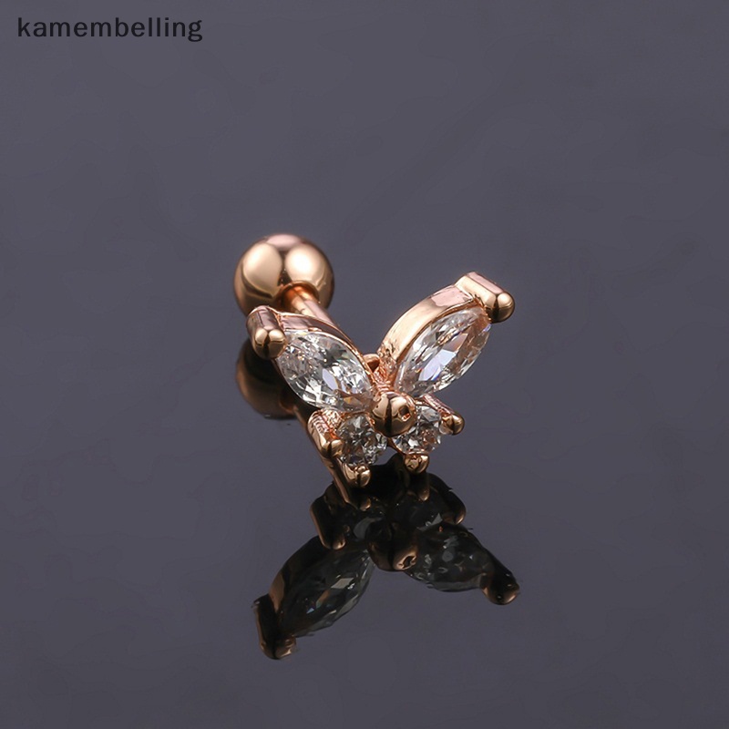 1 Khuyên Tai Hình Bướm Dạng Xoắn Ốc Cho Nữ