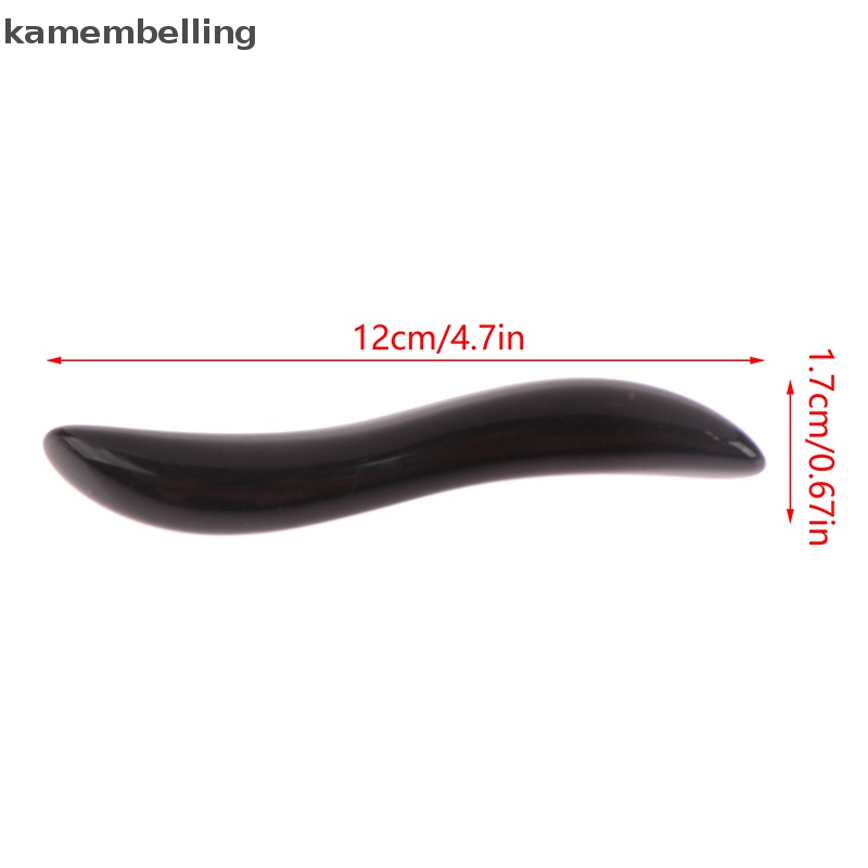 Kamembelling Dụng Cụ Mát Xa Cơ Bắp Guasha Màu Đen Tự Nhiên