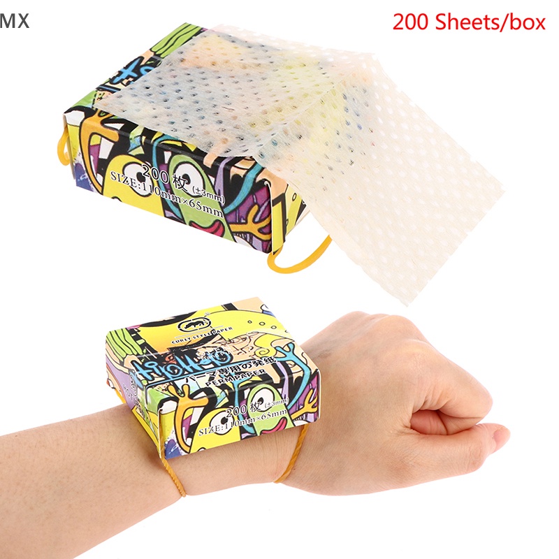 Set 200 Giấy Uốn Tóc Chịu Nhiệt mingxuan2