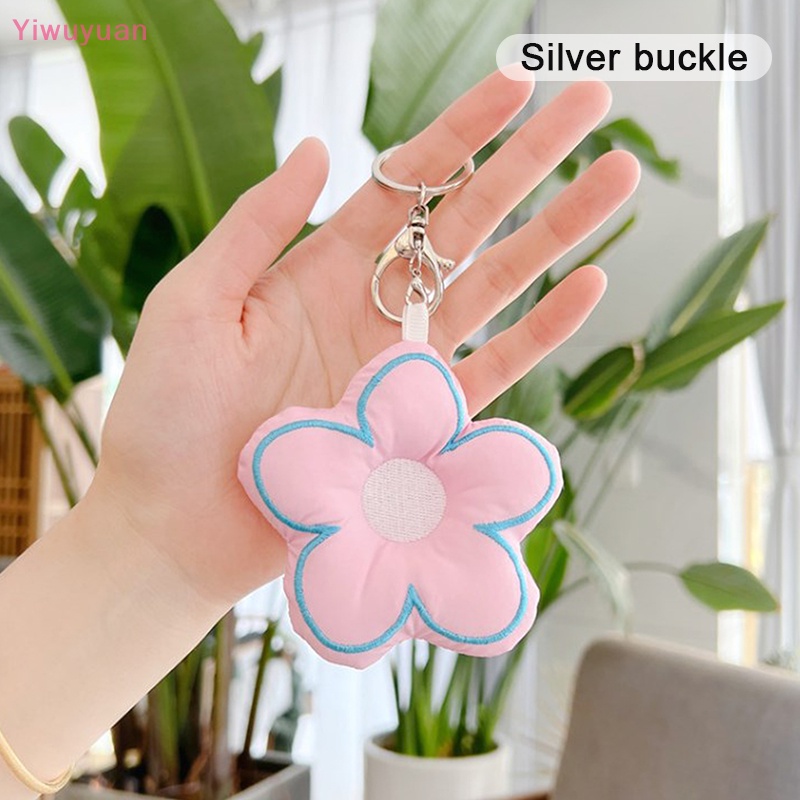 < Yiwuyuan > Móc Khóa Hình Hoa Thời Trang Phụ Kiện Túi Xách Trang Trí Mới