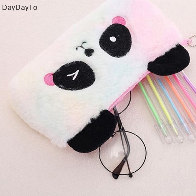 Túi Đựng Bút Hình Gấu Trúc Nhồi Bông Dễ Thương