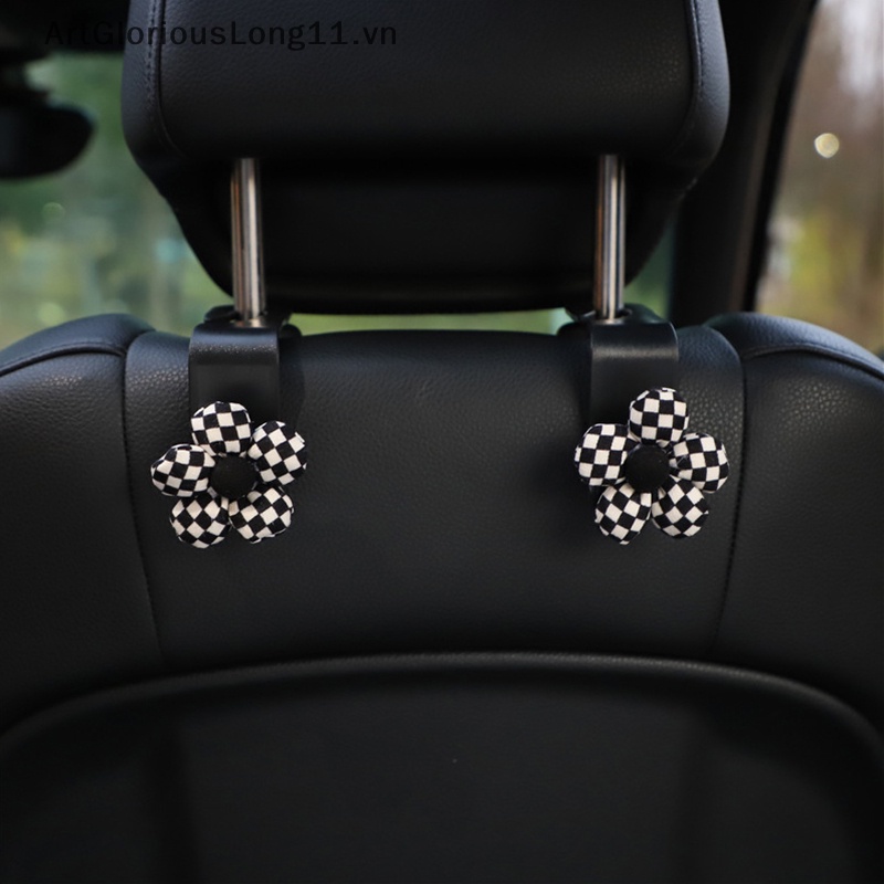 Móc Treo Đồ Gắn Sau Ghế Xe Hơi Hình Nơ / Hoa Hướng Dương Dễ Thương Thông Dụng