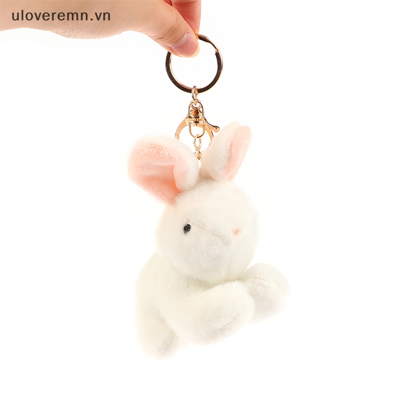 Móc Khóa Thỏ Nhồi Bông 11CM Dễ Thương