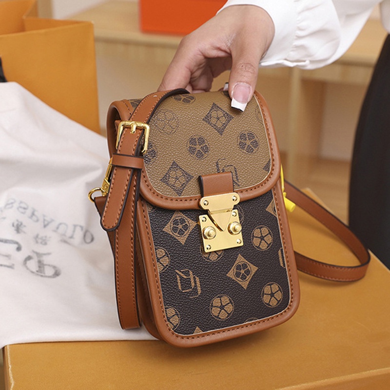 Túi Đeo Vai Đựng Điện Thoại mini In Họa Tiết Thời Trang Cao Cấp