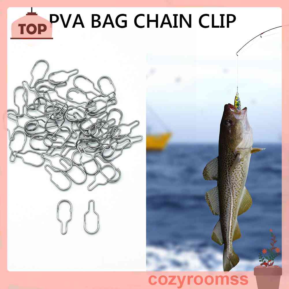 Set 50 Túi Lưới PVA Đựng Mồi Câu Cá Tiện Lợi