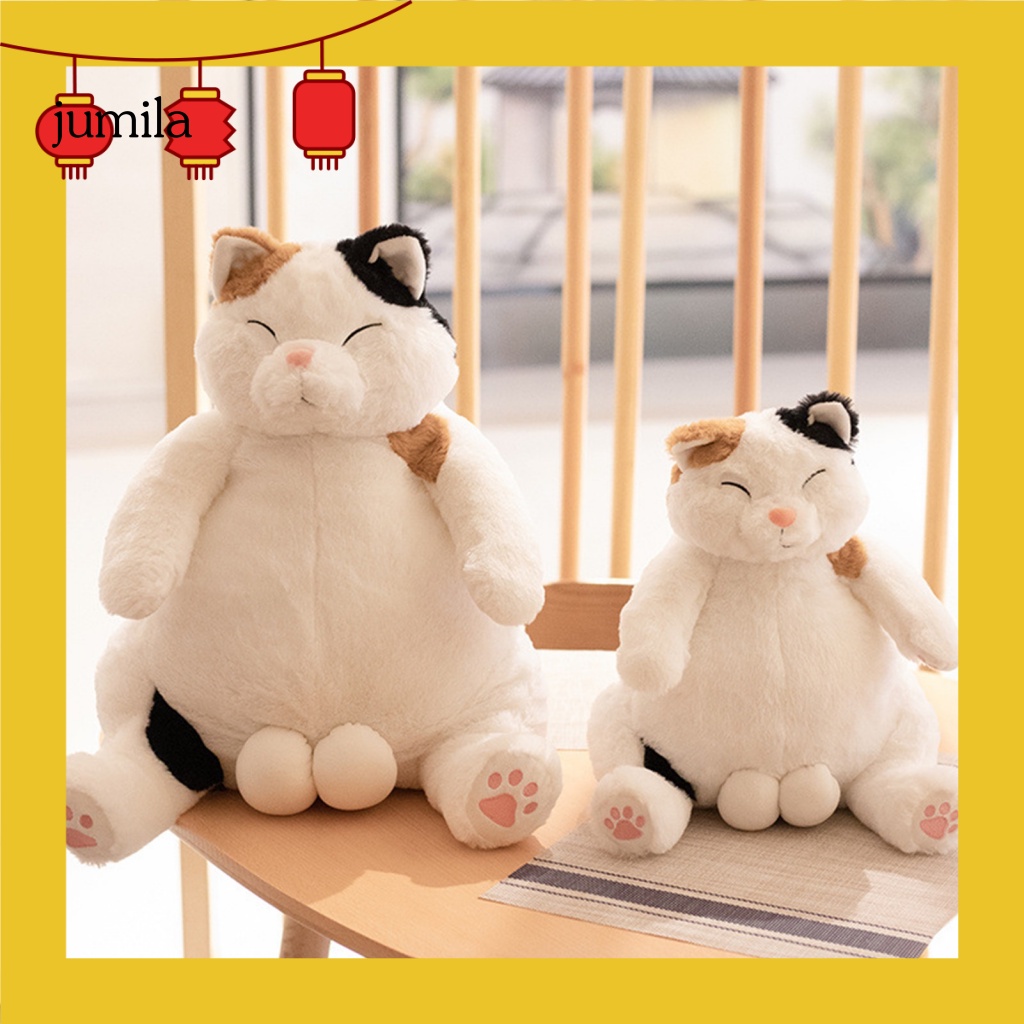 Đồ chơi nhồi bông Hình Mèo Dễ Thương Bắt Mắt 2 Kích Cỡ