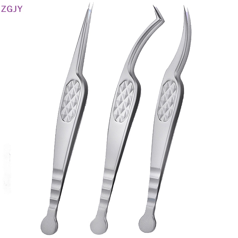 Nhíp Gắp Lông Mi Giả Cong Đầu Nhọn ZGJY Mới