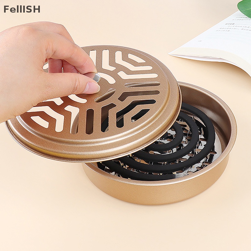 Giá Đỡ Nhang Muỗi Hình Tròn Bằng Thép Không Gỉ Tiện Dụng 439br