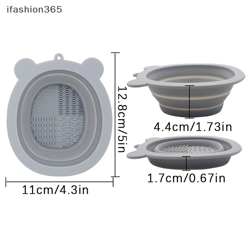 Dụng Cụ Vệ Sinh Cọ Trang Điểm Bằng Silicon DIY ifashion365