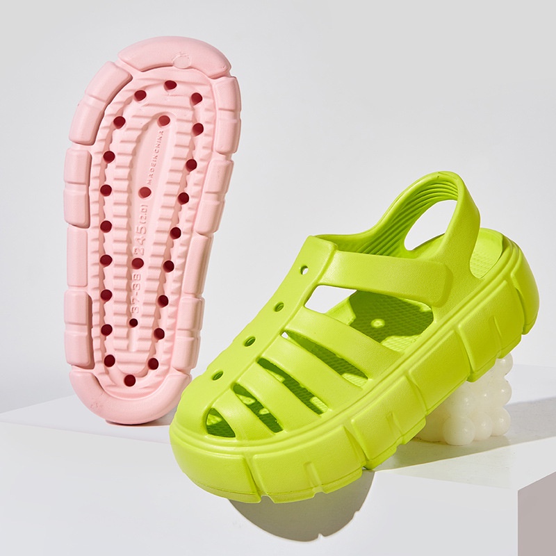 Sandal Đế Xuồng Phong Cách La Mã Mới Cho Nữ