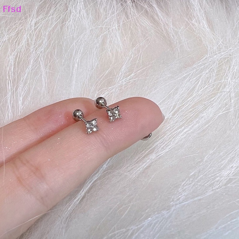 1 Đôi Khuyên Tai Dạng Xoắn Ốc Hình Ngôi Sao Cho Nữ