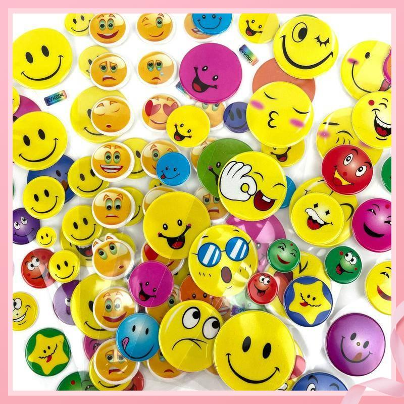 Sticker 3D DáN HìNh MặT CườI Cho Bé