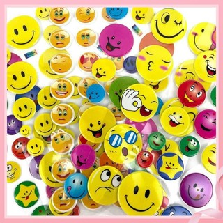 Sticker 3d dán hình mặt cười cho bé