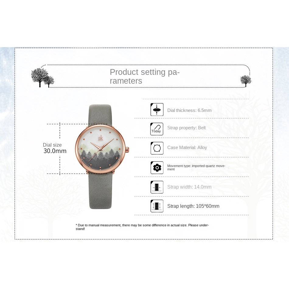 Đồng Hồ Đeo Tay Mặt Tròn Đính Đá Thời Trang Cho Nữ