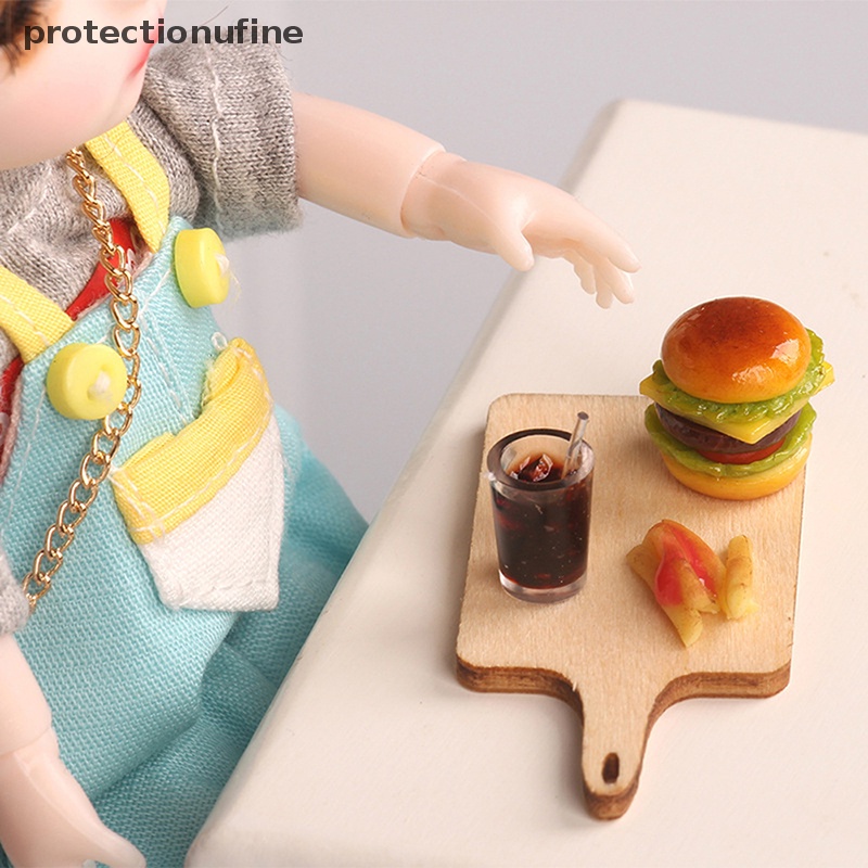 Ly Nước Ngọt / Thức Ăn Nhanh Mini Tỉ Lệ 1: 12 Trang Trí Nhà Búp Bê PR3VN