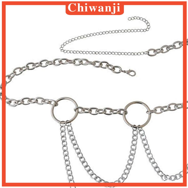 Dây Xích Đeo Thắt Lưng Bằng Kim Loại Thời Trang Cho Quần Jean / Đầm