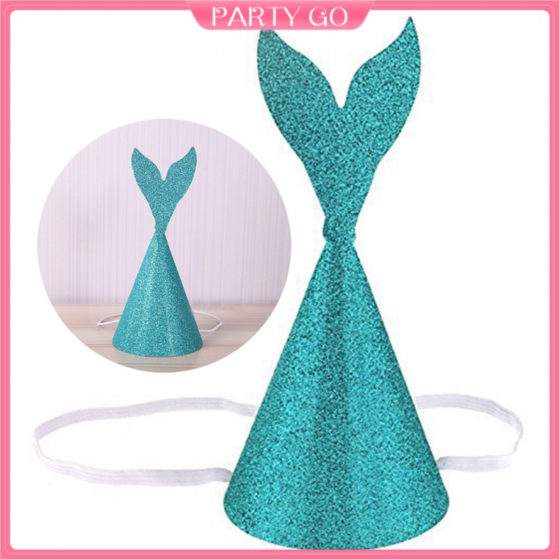 Set 6 Nón Hóa Trang Nàng Tiên Cá Cho Bé