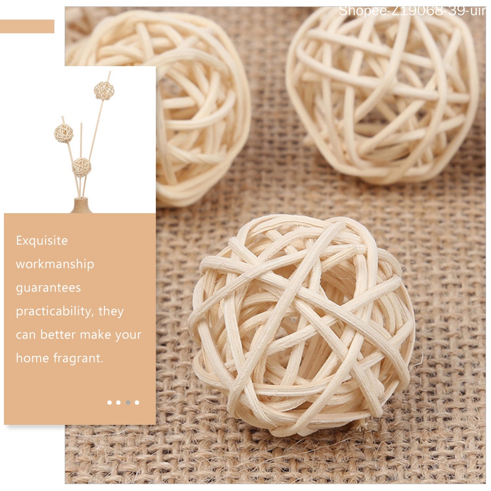 Set 20 Quả Cầu Liễu Gai Tạo Mùi Hương Trang Trí Bàn Ăn