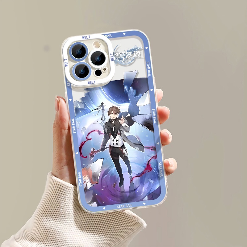 Ốp Điện Thoại TPU Silicon Mềm Trong Suốt Chống Sốc Thời Trang Cho iPhone 14 13 12 Pro Max 11 XS XR X 8 7 6S Plus
