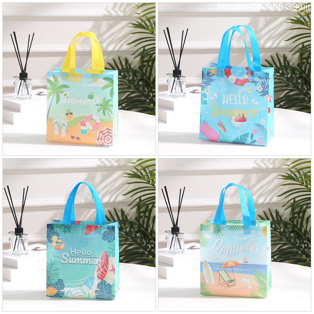 Set 8 Túi Xách Vải Không Dệt Đa Dụng Chất Lượng Cao