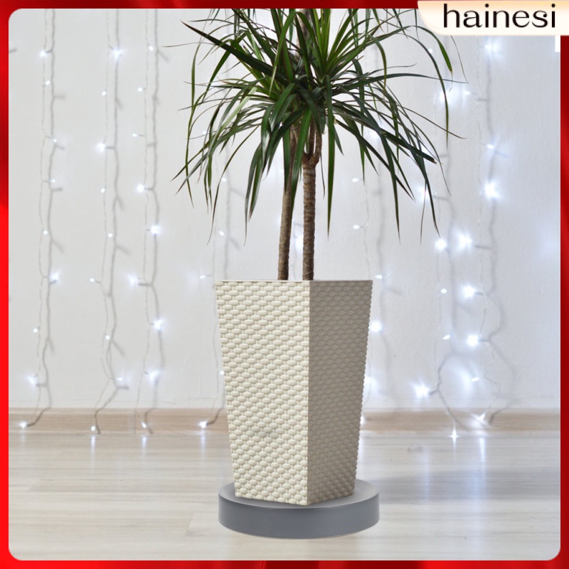 Chậu Trồng Cây Có Bánh Xe Di Động Trong Nhà / Ngoài Trời Màu Xám Vô Hình Thông Dụng