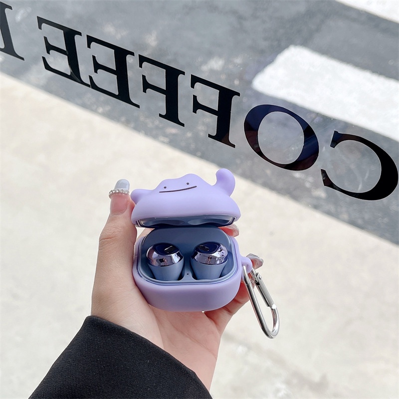 For Samsung Galaxy Buds 2 Pro / Buds2 / Buds Pro / Buds Live Case Protective Cute Cartoon Cover Bluetooth Earphone Shell Accessories TWS Headphone Portable