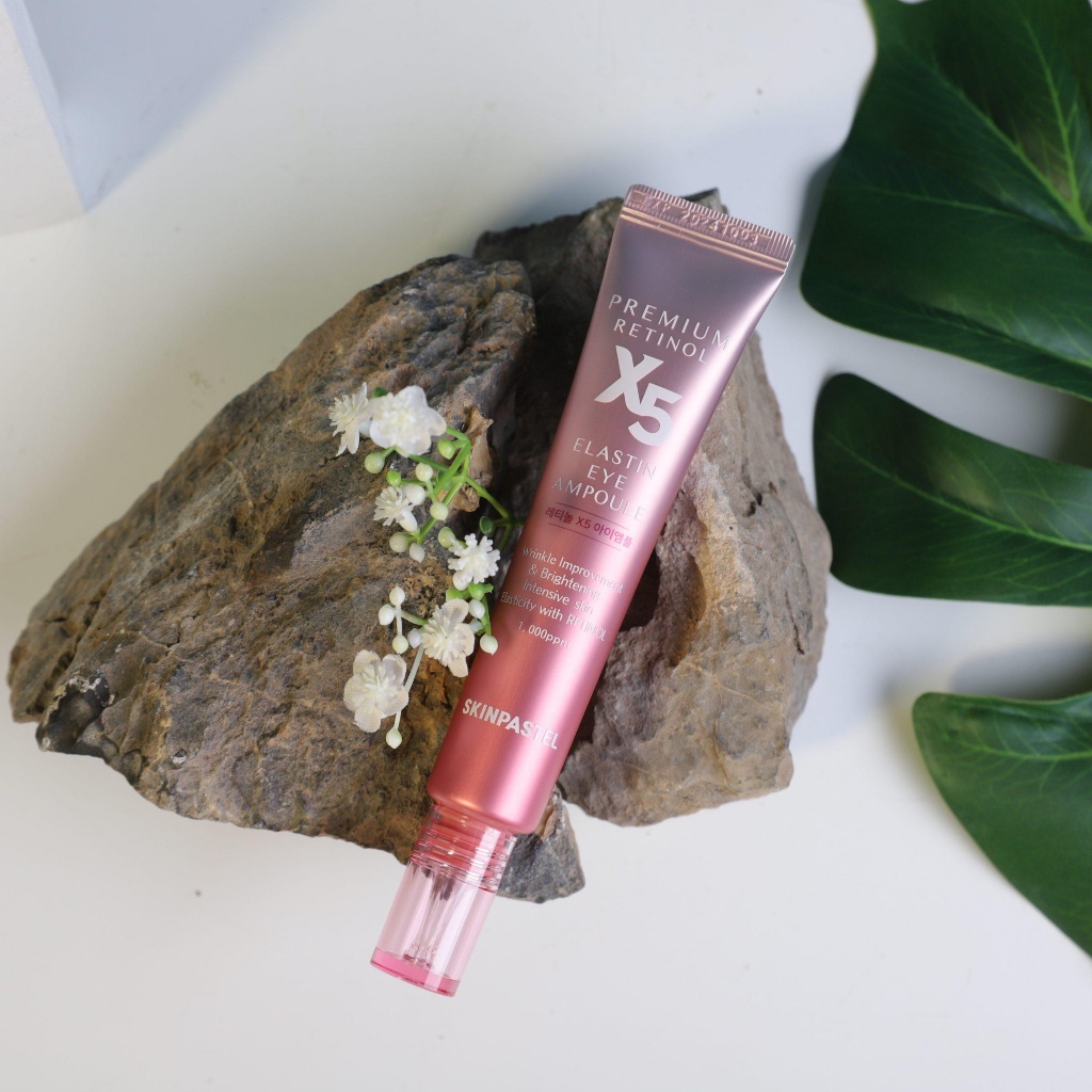 Kem Retinol Dưỡng Trắng Da Chống Lão Hóa Premium Retinol X5 Elastin SkinPastel Hồng 30ml