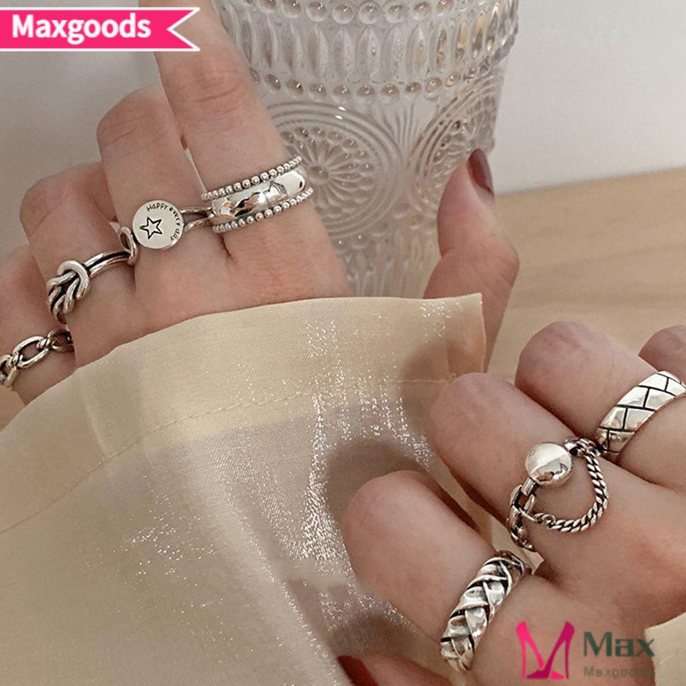 Nhẫn Hở Thiết Kế Đơn Giản Thời Trang Có Thể Điều Chỉnh