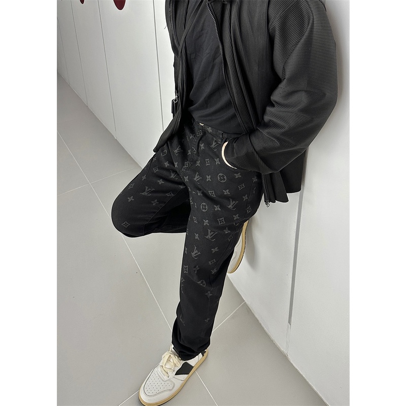 Quần Jean L88 V88- Thời Trang Đường Phố Cổ Điển Giặt Được In LOGO presbyopia presbyopia Cổ Điển Dành Cho Nam Và Nữ Kkeu54