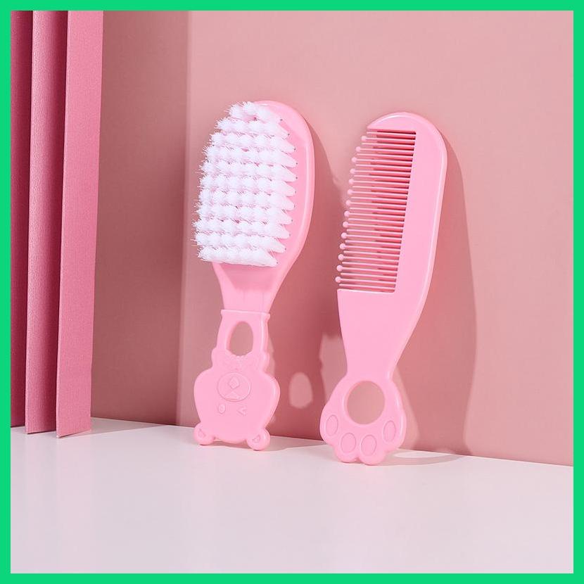 Bộ Lược Chải Tóc Bằng Nylon Chống Tĩnh Điện Chăm Sóc Em Bé Thời Trang