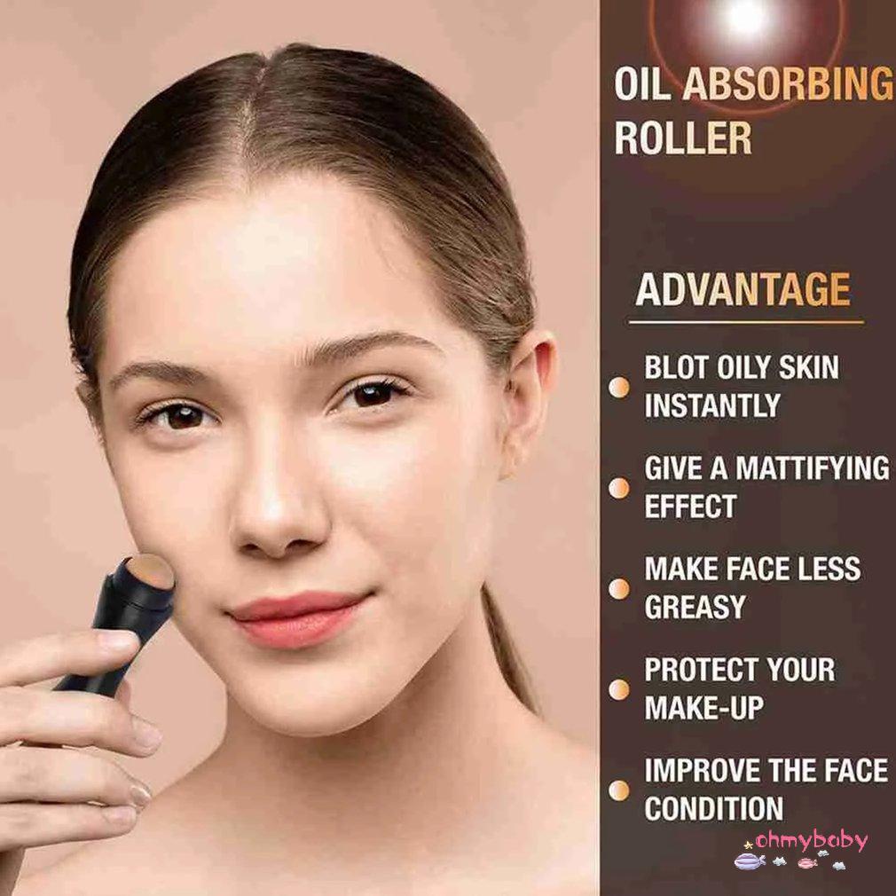 [Ready] Con Lăn Thấm Hút Da Mặt Đá Núi Lửa Loại Bỏ Vết Thâm Vùng Chữ T Thanh Bóng Chăm Sóc Mùa Hè [Z/15]