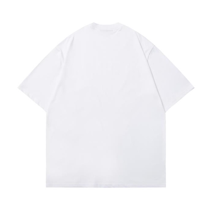 Hàng Bán Chạy Có Sẵn Áo Thun Cotton Ngắn Tay Cổ Tròn Dáng Rộng In Hình Sóc Mặt Cười Mặt Cười @